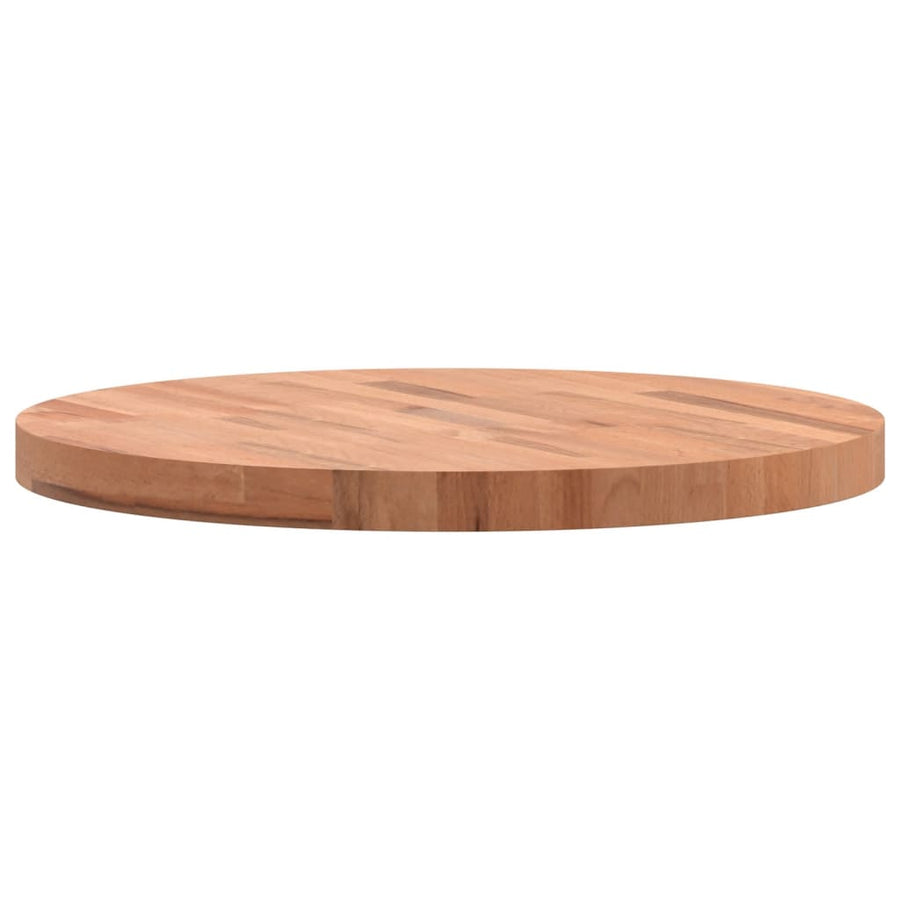 Tafelblad Rond Ø60X4 Cm Massief Beukenhout