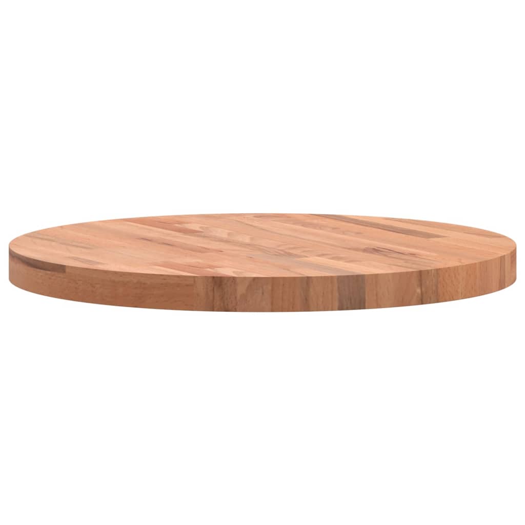 Tafelblad Rond Ø60X4 Cm Massief Beukenhout