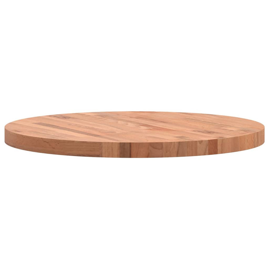 Tafelblad Rond Ø70X4 Cm Massief Beukenhout