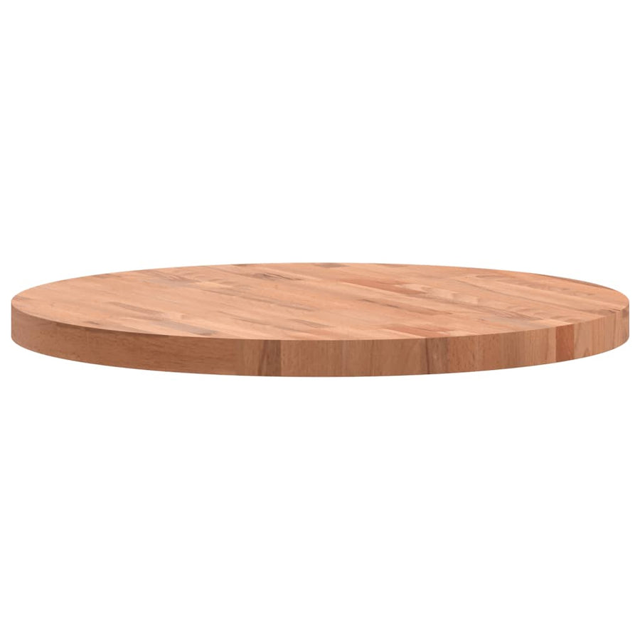 Tafelblad Rond Ø70X4 Cm Massief Beukenhout