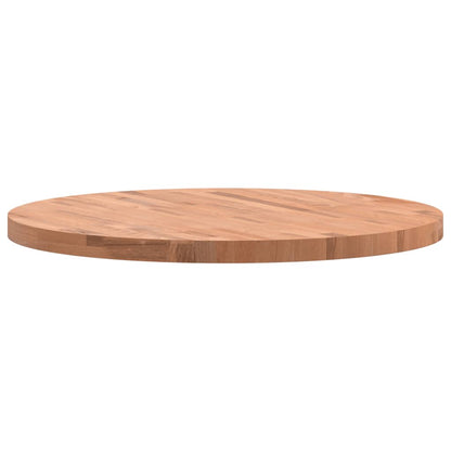 Tafelblad Rond Ø80X4 Cm Massief Beukenhout