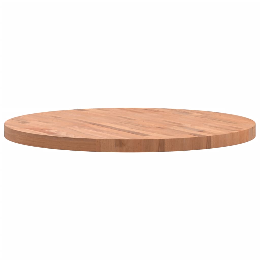 Tafelblad Rond Ø80X4 Cm Massief Beukenhout