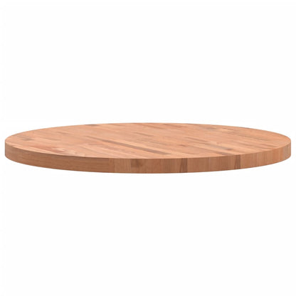 Tafelblad Rond Ø80X4 Cm Massief Beukenhout