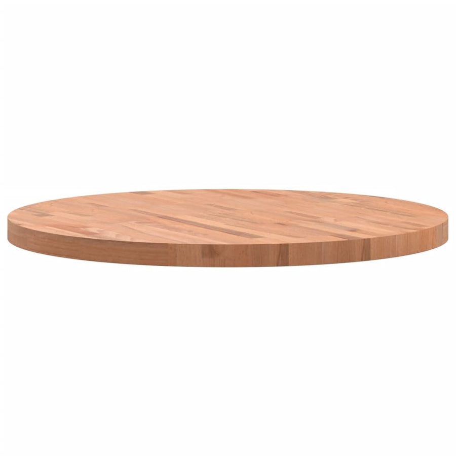 Tafelblad Rond Ø80X4 Cm Massief Beukenhout
