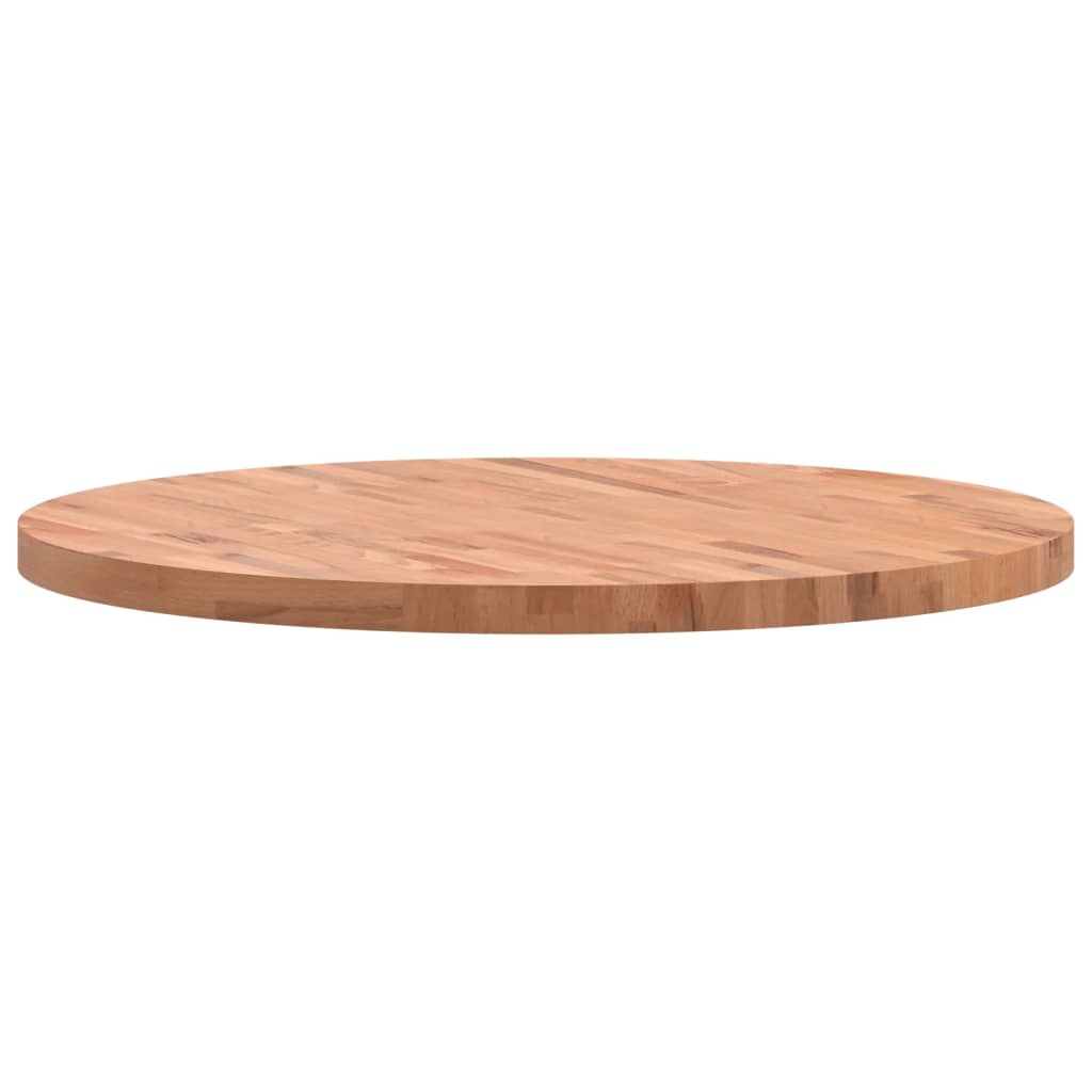 Tafelblad Rond Ø90X4 Cm Massief Beukenhout