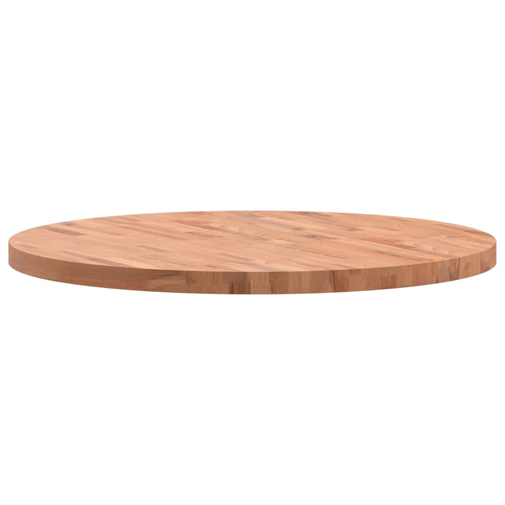 Tafelblad Rond Ø90X4 Cm Massief Beukenhout
