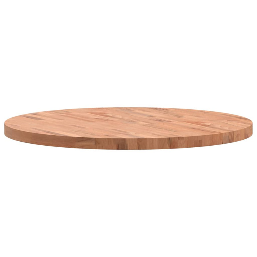 Tafelblad Rond Ø90X4 Cm Massief Beukenhout