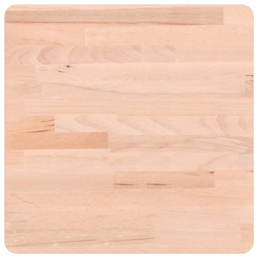 Tafelblad Vierkant 40X40X1,5 Cm Massief Beukenhout