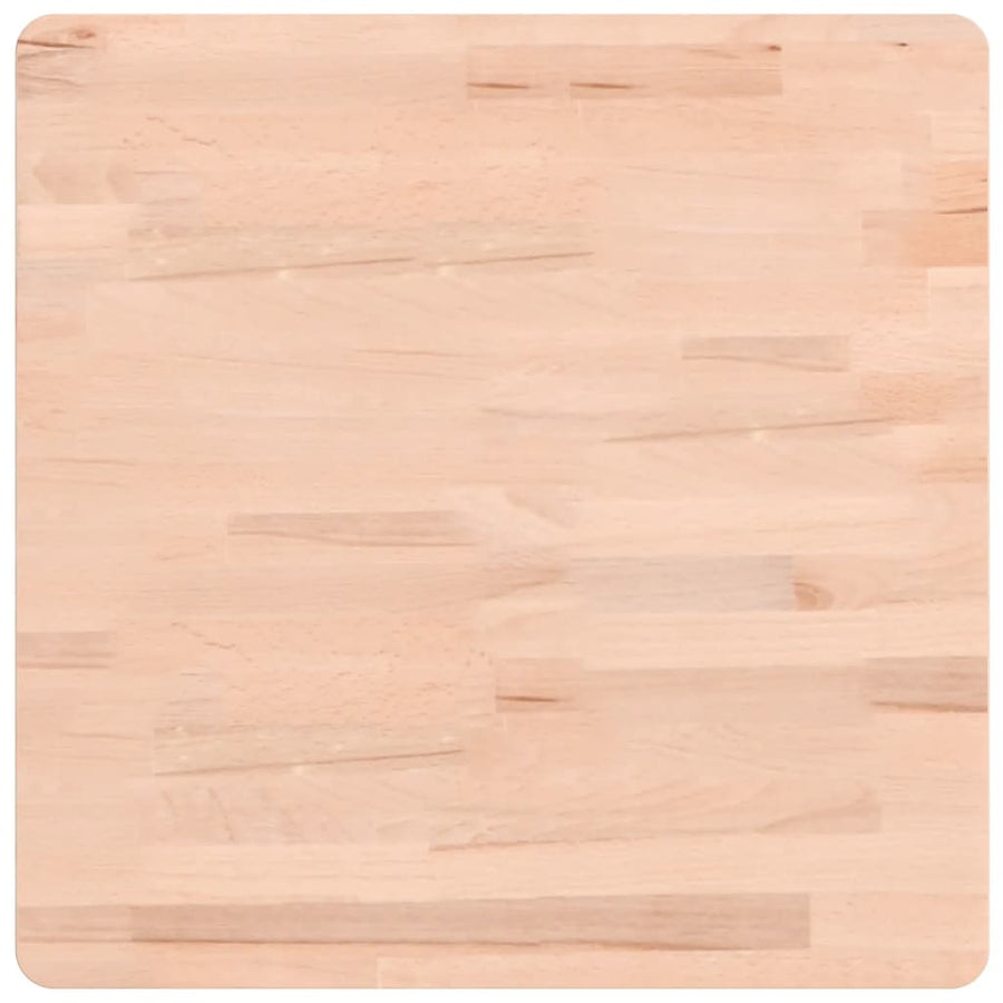 Tafelblad Vierkant 50X50X1,5 Cm Massief Beukenhout