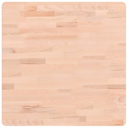 Tafelblad Vierkant 60X60X,5 Cm Massief Beukenhout 60 x 60 x 1.5 cm Lichtbruin