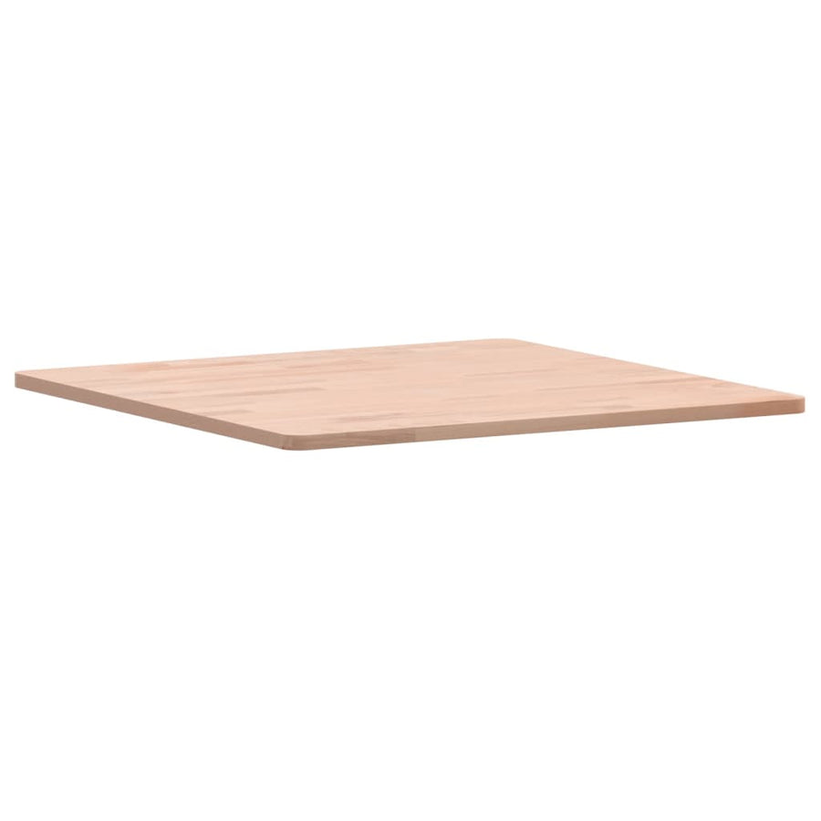 Tafelblad Vierkant 60X60X,5 Cm Massief Beukenhout 60 x 60 x 1.5 cm Lichtbruin