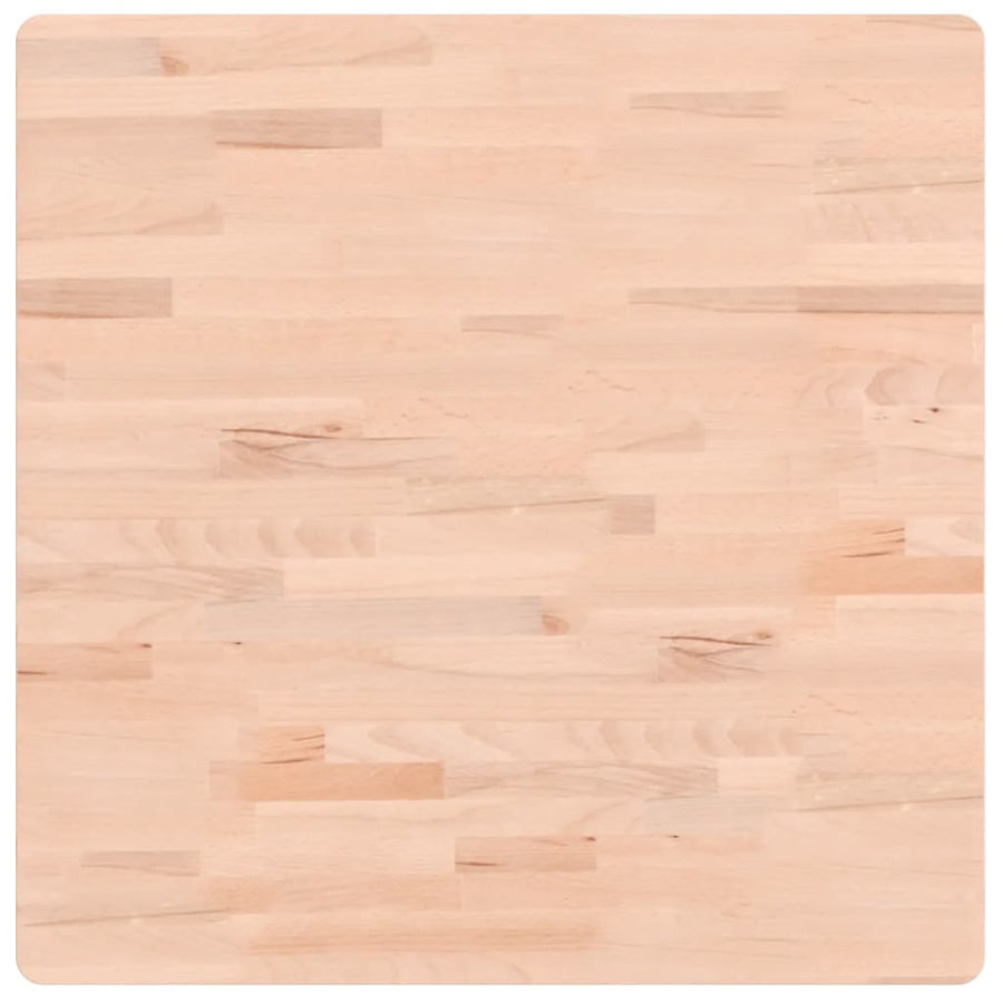 Tafelblad Vierkant 70X70X1,5 Cm Massief Beukenhout