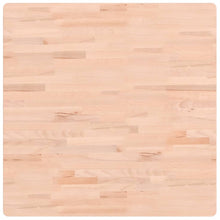 Tafelblad Vierkant 80X80X1,5 Cm Massief Beukenhout