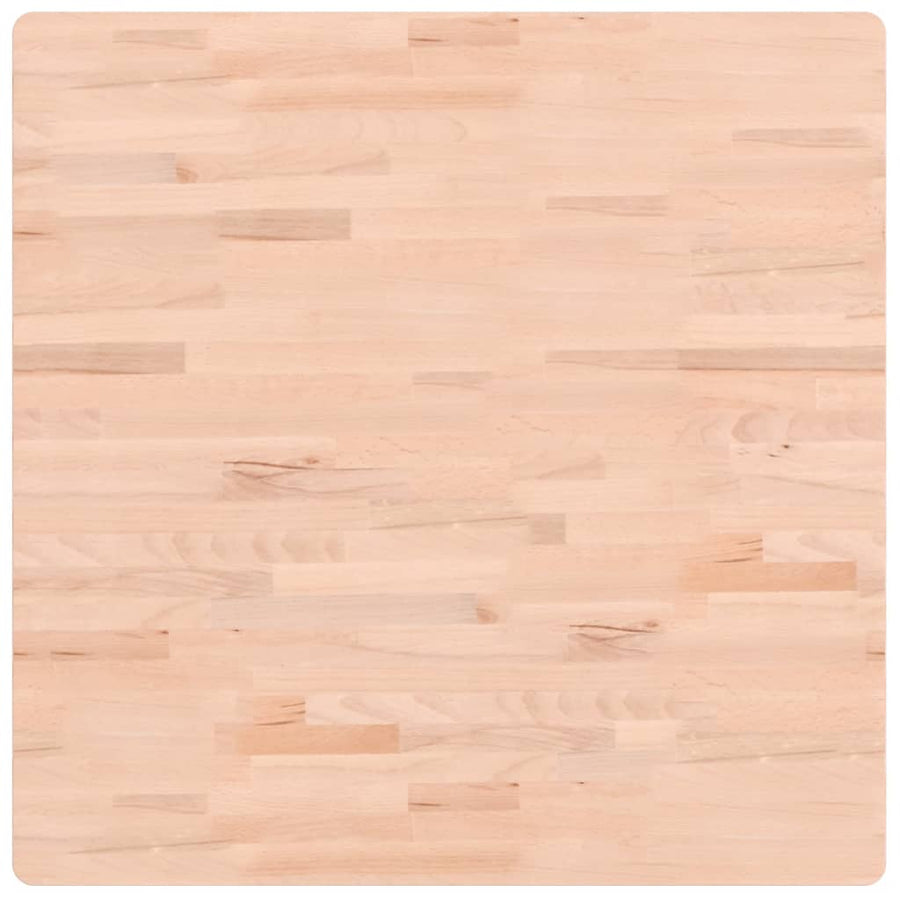 Tafelblad Vierkant 80X80X1,5 Cm Massief Beukenhout