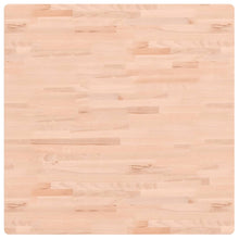 Tafelblad Vierkant 90X90X1,5 Cm Massief Beukenhout