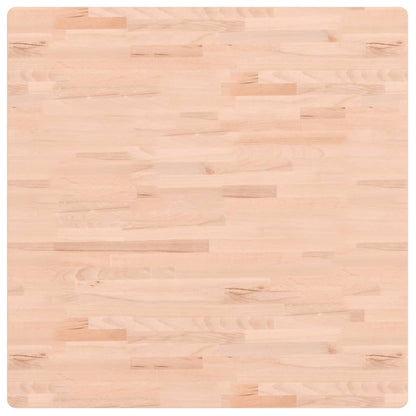 Tafelblad Vierkant 90X90X1,5 Cm Massief Beukenhout