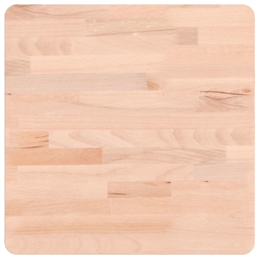 Tafelblad Vierkant 40X40X2,5 Cm Massief Beukenhout