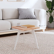 Tabletop square 40x40x2.5 cm solid beech wood