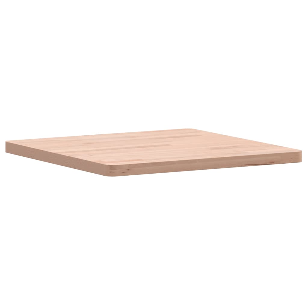 Tafelblad vierkant 50x50x2,5 cm massief beukenhout