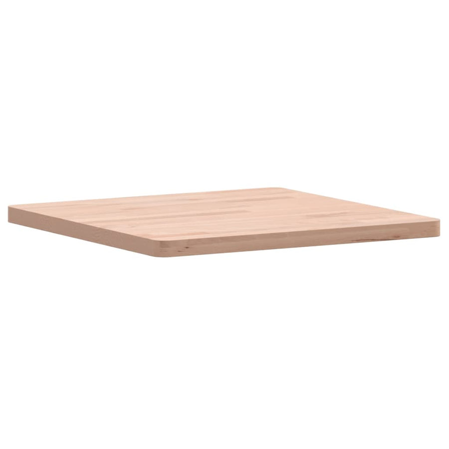 Tafelblad vierkant 50x50x2,5 cm massief beukenhout