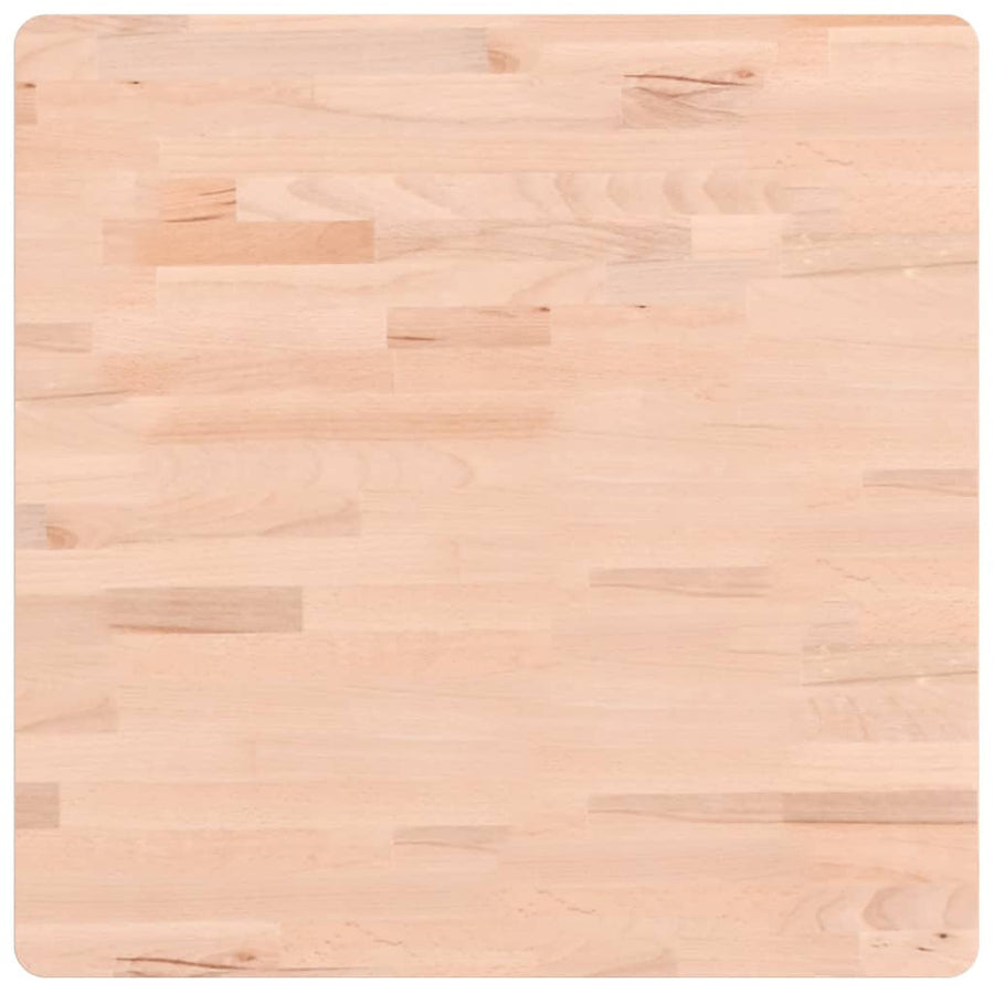 Tafelblad Vierkant 60X60X2,5 Cm Massief Beukenhout
