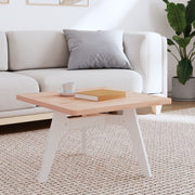 Table top square 60x60x2.5 cm solid beech wood
