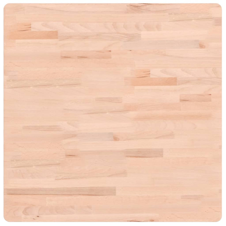 Tafelblad Vierkant 70X70X2,5 Cm Massief Beukenhout