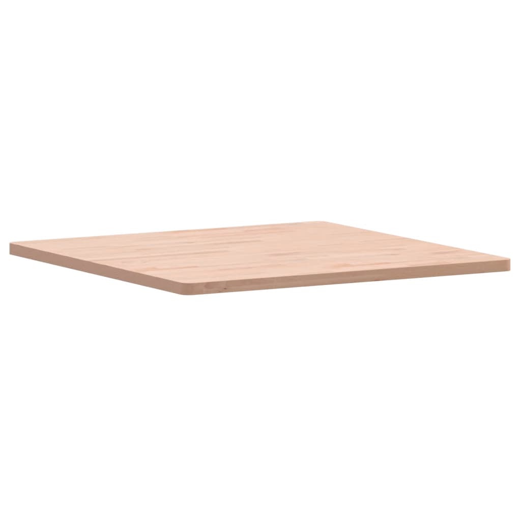 Tafelblad Vierkant 80X80X2,5 Cm Massief Beukenhout