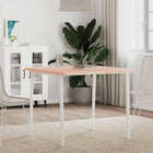 Tabletop square 80x80x2.5 cm solid beech wood