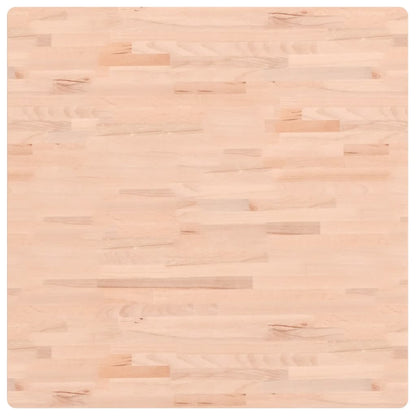 Tafelblad vierkant 90x90x2,5 cm massief beukenhout