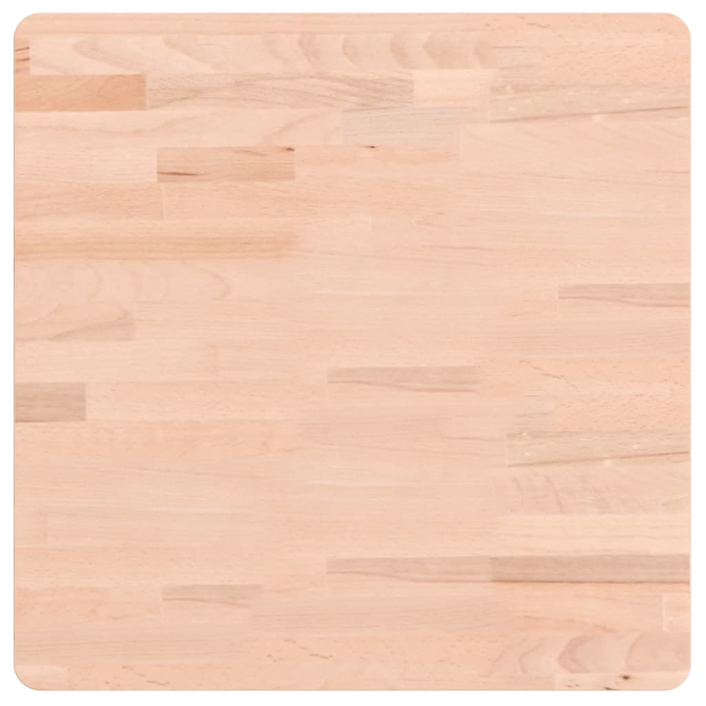 Tafelblad Vierkant 50X50X4 Cm Massief Beukenhout