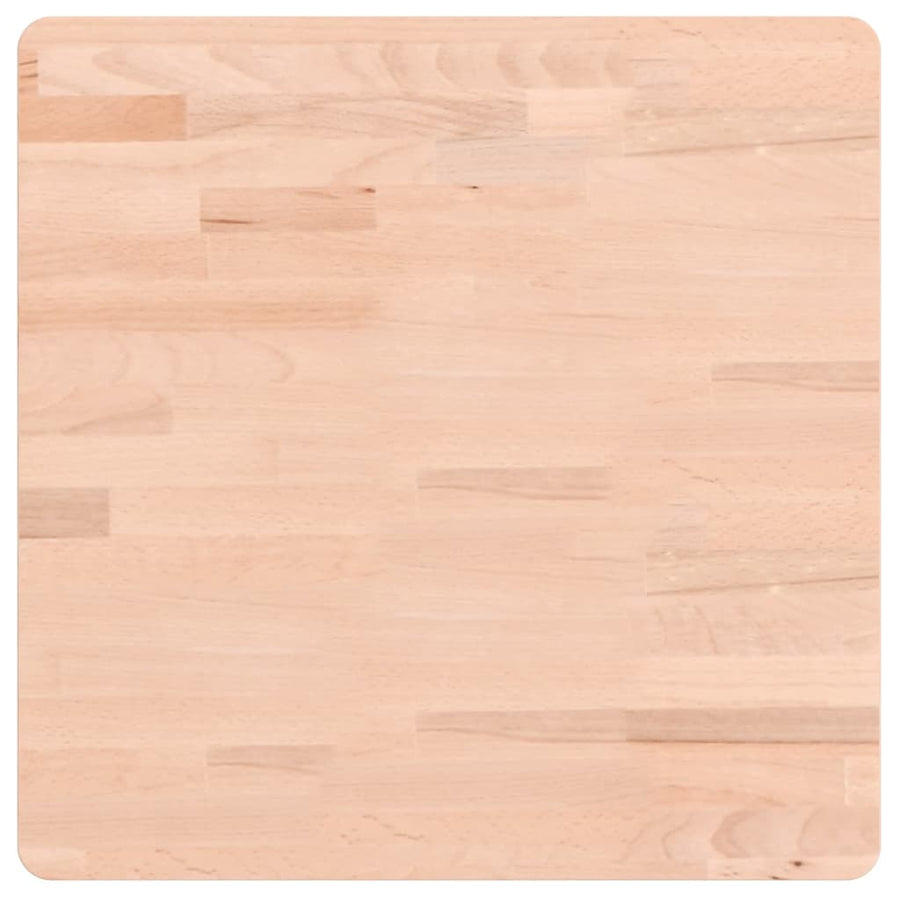 Tafelblad Vierkant 50X50X4 Cm Massief Beukenhout