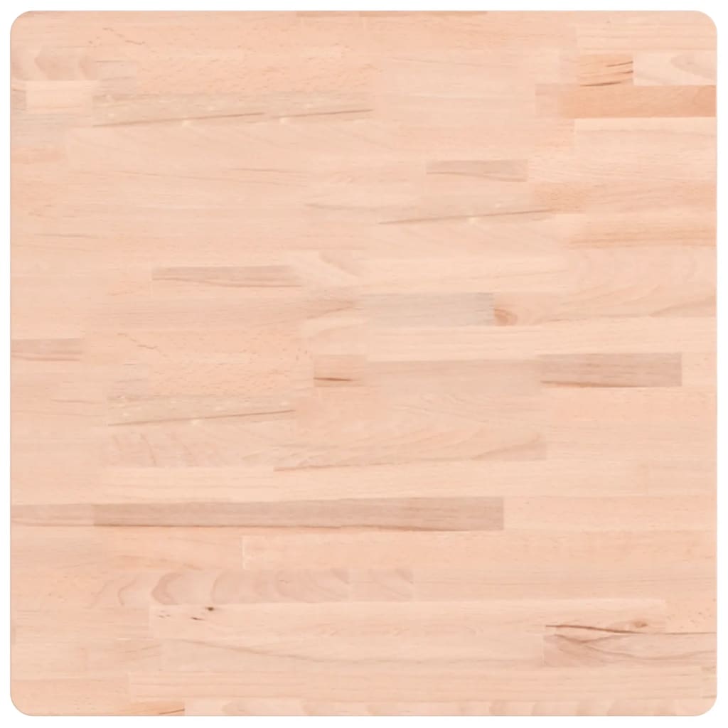 Tafelblad Vierkant 60X60X4 Cm Massief Beukenhout