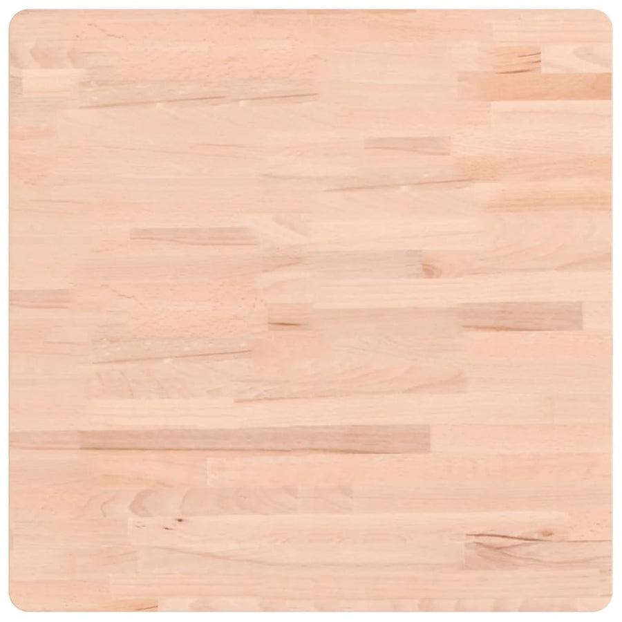 Tafelblad Vierkant 60X60X4 Cm Massief Beukenhout