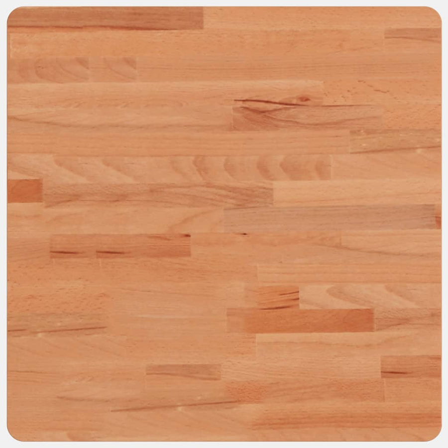 Tafelblad Vierkant 50X50X1,5 Cm Massief Beukenhout