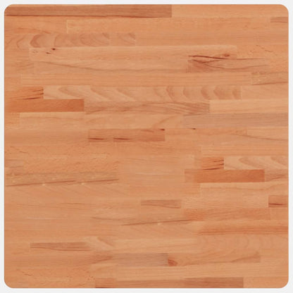 Tafelblad vierkant 60x60x1,5 cm massief beukenhout