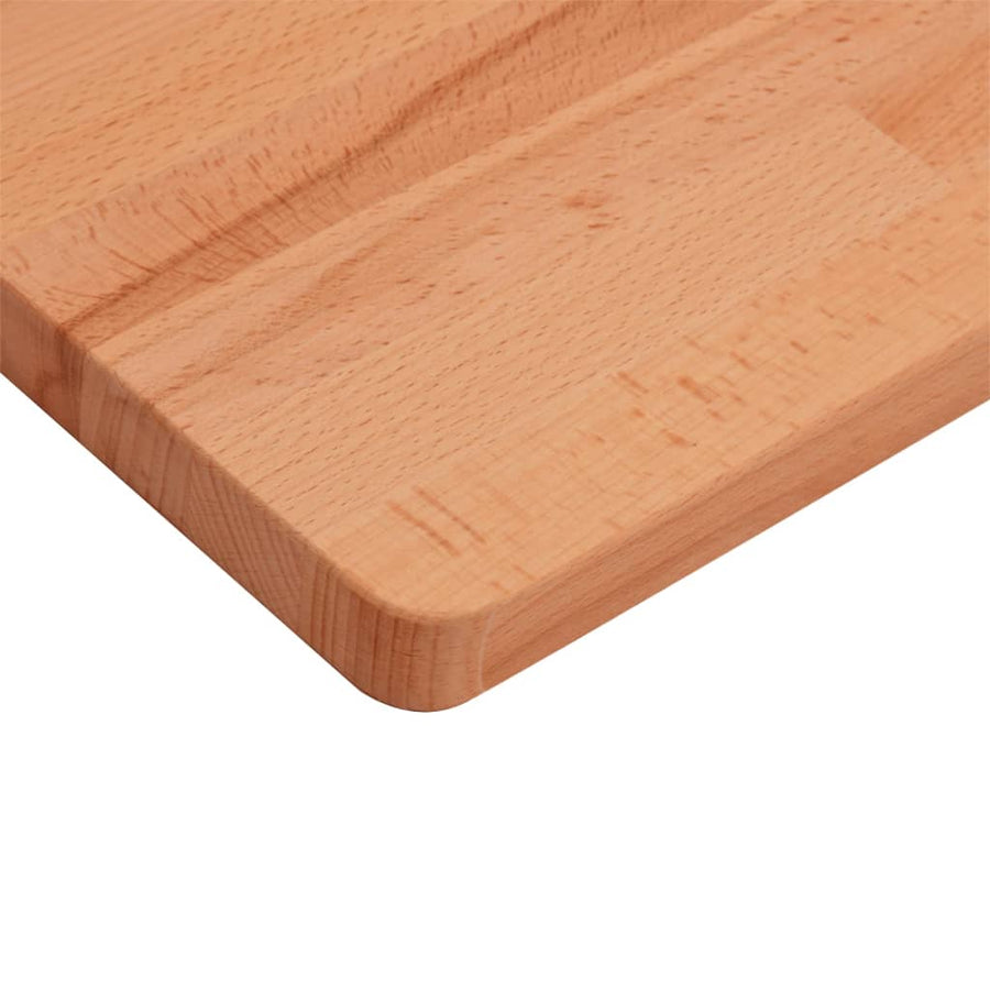 Tafelblad vierkant 60x60x1,5 cm massief beukenhout