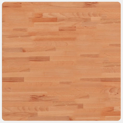 Tafelblad vierkant 70x70x1,5 cm massief beukenhout