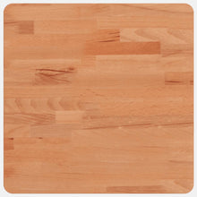 Tafelblad Vierkant 40X40X2,5 Cm Massief Beukenhout