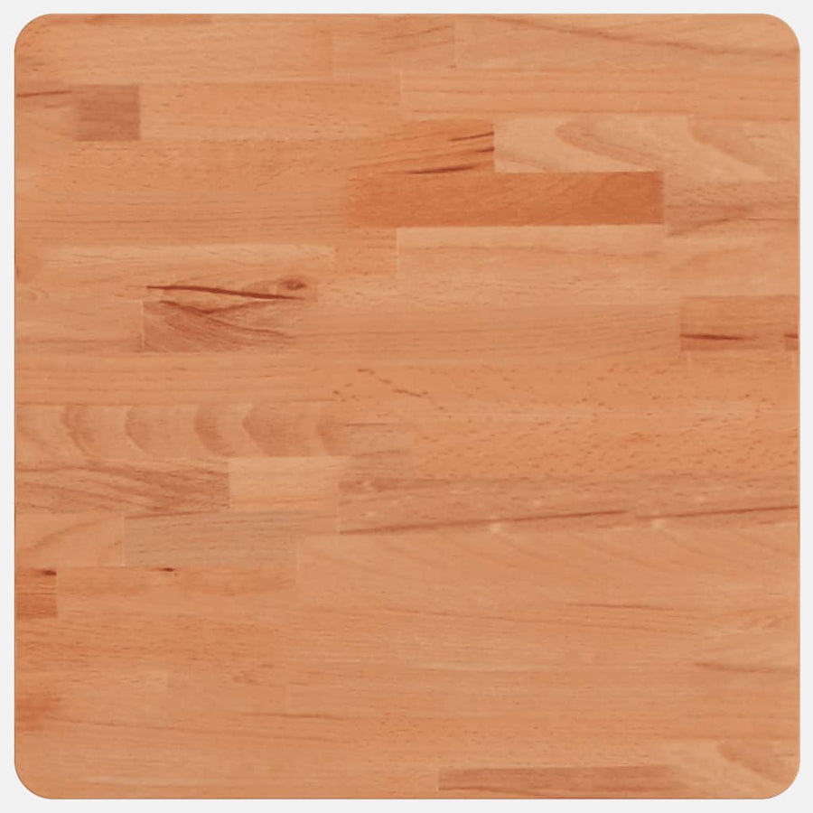 Tafelblad Vierkant 40X40X2,5 Cm Massief Beukenhout