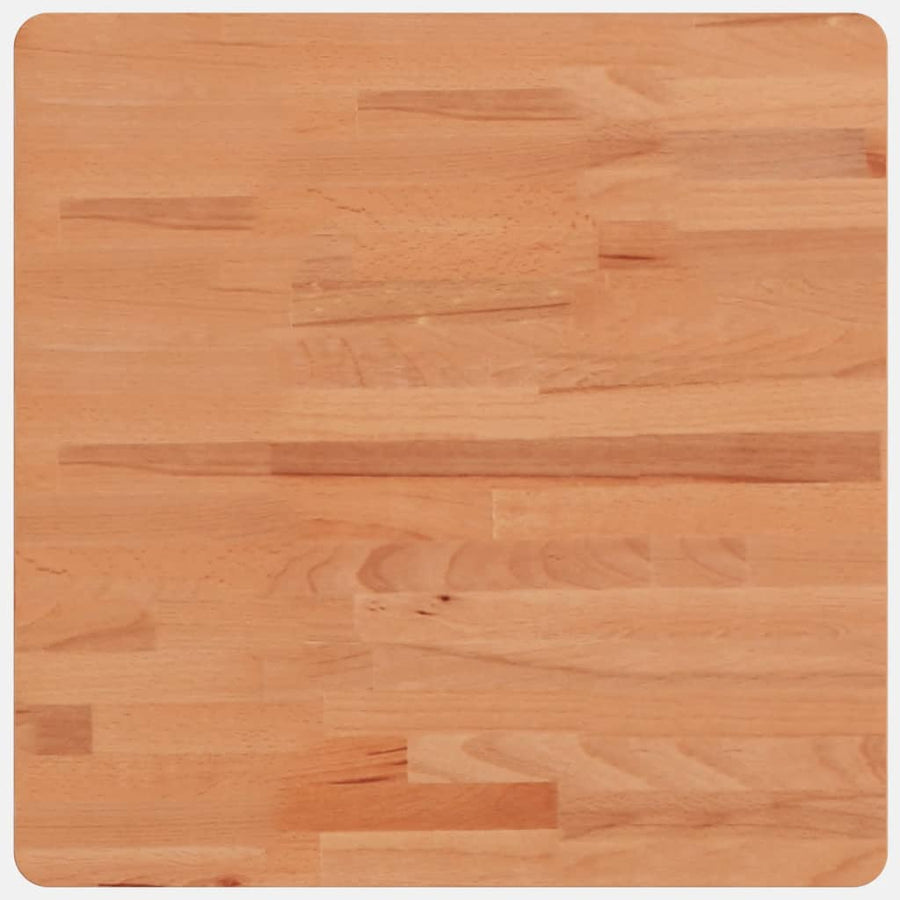 Tafelblad Vierkant 50X50X2,5 Cm Massief Beukenhout