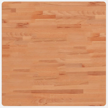 Tafelblad Vierkant 70X70X2,5 Cm Massief Beukenhout