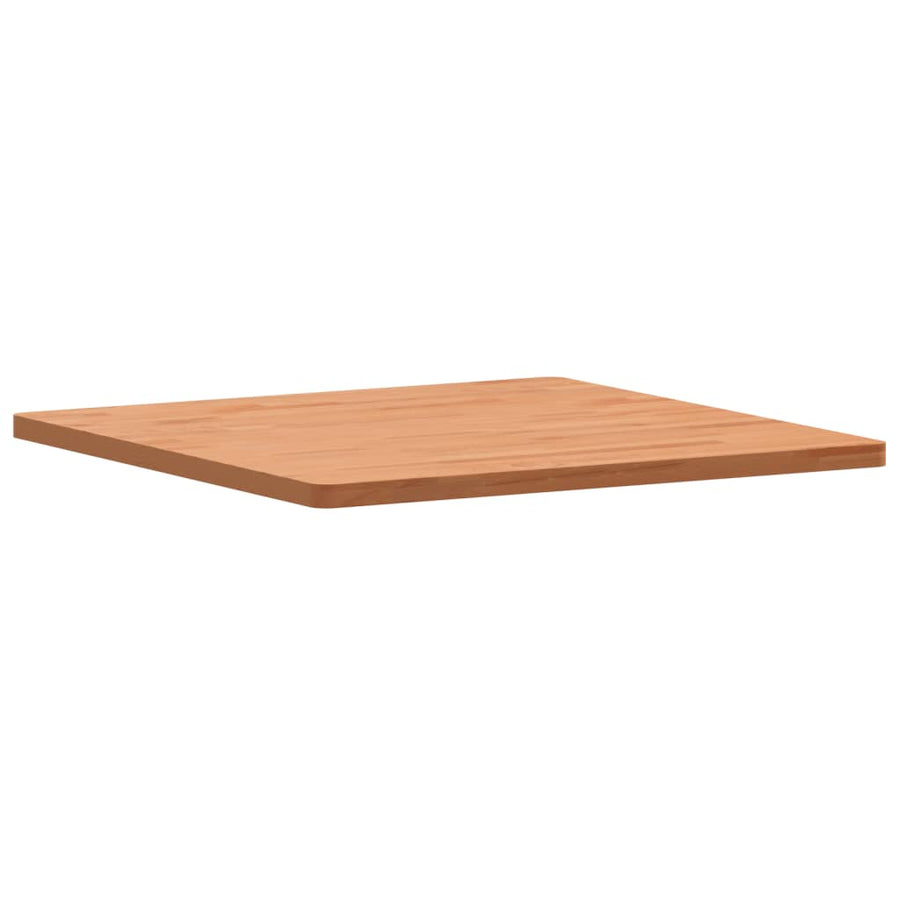 Tafelblad Vierkant 70X70X2,5 Cm Massief Beukenhout