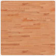 Tafelblad Vierkant 80X80X2,5 Cm Massief Beukenhout