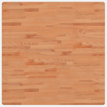 Tafelblad vierkant 90x90x2,5 cm massief beukenhout