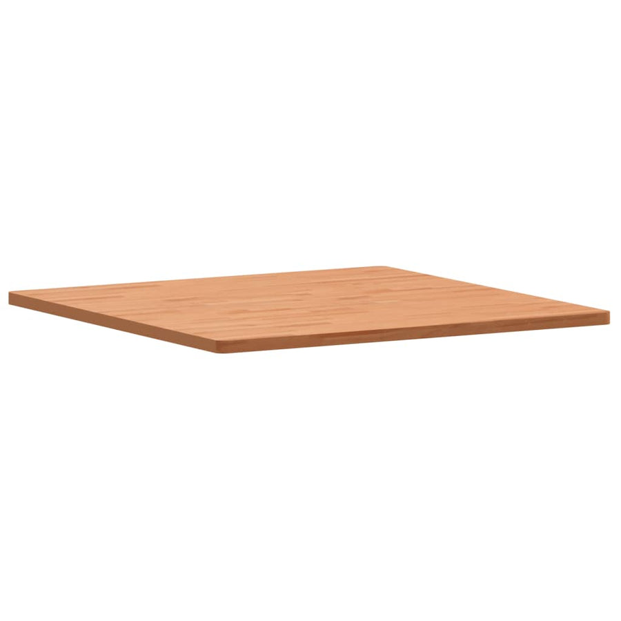 Tafelblad vierkant 90x90x2,5 cm massief beukenhout