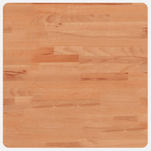 Tafelblad vierkant 50x50x4 cm massief beukenhout