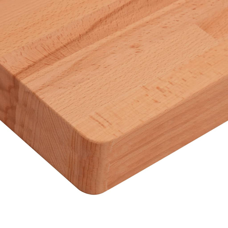 Tafelblad vierkant 50x50x4 cm massief beukenhout