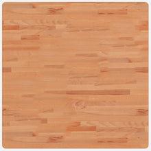 Tafelblad Vierkant Massief Beukenhout 80 x 80 x 4 cm
