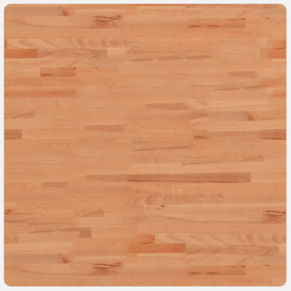 Tafelblad Vierkant Massief Beukenhout 80 x 80 x 4 cm